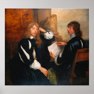 Póster Van Dyck - Thomas Killigrew Y Lord William Crof...