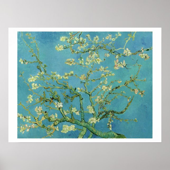 Póster Van Gogh | Almond Blossom | 1890 (Frente)