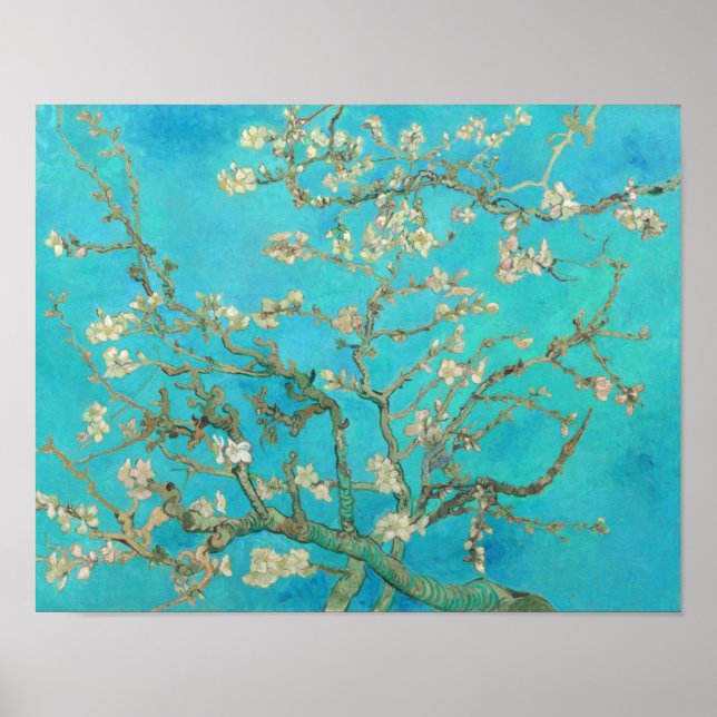 Póster Van Gogh Almond Blossoms (Frente)