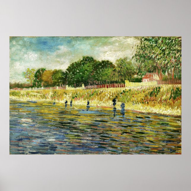 Póster Van Gogh Banks of the Seine (F293) Bella Artes (Frente)
