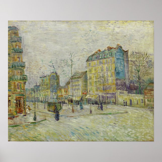Póster Van Gogh - Boulevard De Clichy (Frente)