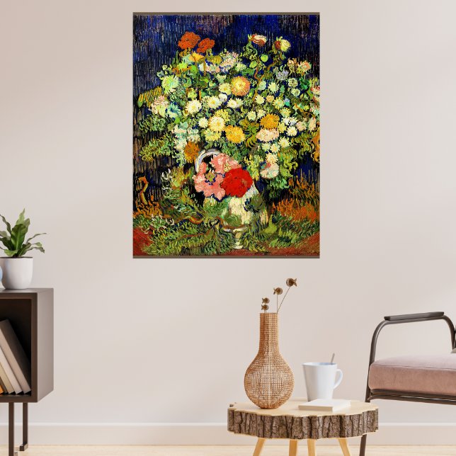 Póster Van Gogh - Bouquet de flores en una bolsa (Salón 3)