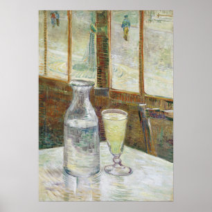 Póster Van Gogh - Cafe Table With Absinthe