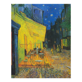 Póster Van Gogh Cafe Terrace French Street Scene