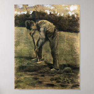 Póster Van Gogh - cavador