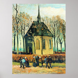 Póster Van Gogh - Congregación, Iglesia Reformada