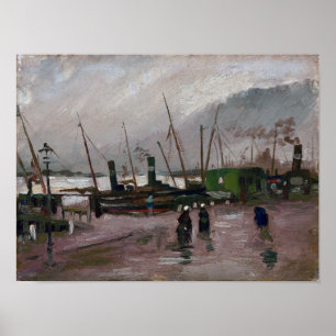 Póster Van Gogh De Ruijterkade en Ámsterdam