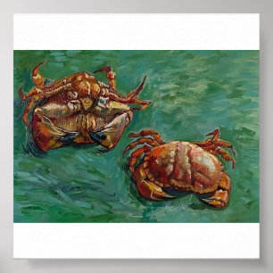 Póster Van Gogh - Dos cangrejos