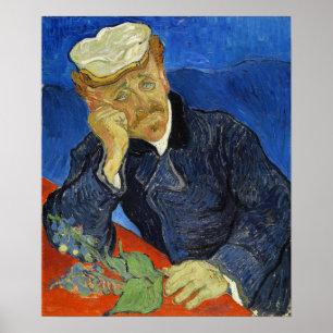 Póster Van Gogh - Dr. Paul Gachet