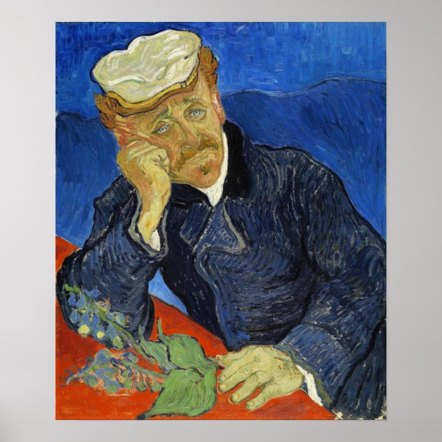Póster Van Gogh - Dr. Paul Gachet (Frente)