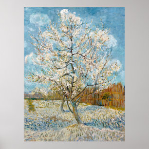 Póster Van Gogh, El Árbol Rosa, 1888