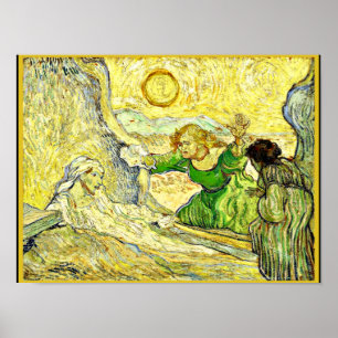 Póster Van Gogh - El levantamiento de los Lázaro