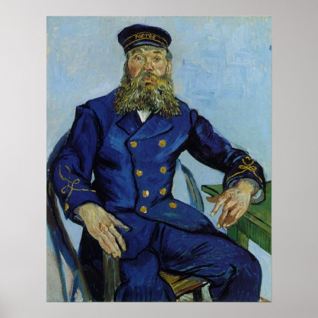 Póster VAN GOGH - El Postman Joseph Roulin (Frente)