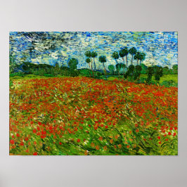 Póster Van Gogh Field con Bella Artes de Coppies (F636)