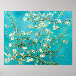 Póster VAN GOGH - Flores de almendra
