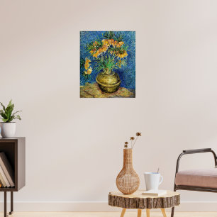Póster Van Gogh - Fritillas Imperiales