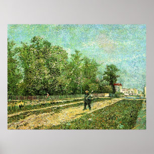 Póster Van Gogh - Hombre con Spade...