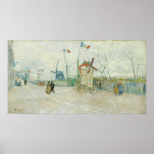 Póster Van Gogh - Impasse Des Deux Frères