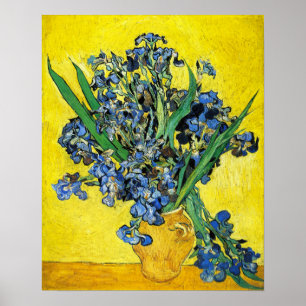 Póster Van Gogh irisa el poster