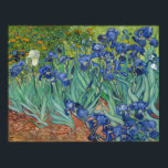 Póster Van Gogh - Irises<br><div class="desc">Irises de Vincent Van Gogh. Para más imágenes listas para posters del libro 38 de la serie de arte Zedign "Vincent Van Gogh - Paintings & Drawings Vol 3",  visite https://books.zedign.com/zas/38.html</div>