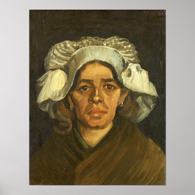 Póster Van Gogh - Jefe De Una Mujer (Frente)