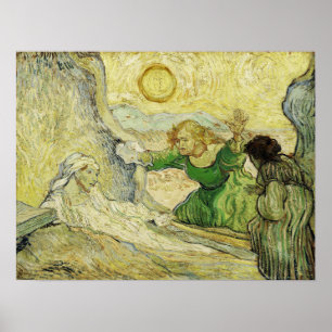 Póster Van Gogh - La Ascenso De Lázaro (Después De Rembra