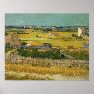 Póster Van Gogh - La cosecha