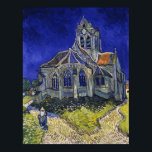Póster Van Gogh - La Iglesia De Auvers-Sur-Oise<br><div class="desc">Iglesia en Auvers-Sur-Oise Vista desde el Chevet por Vincent Van Gogh. Para más imágenes listas para posters del libro 37 de la serie de arte Zedign "Vincent Van Gogh - Paintings & Drawings Vol 2",  visite https://books.zedign.com/zas/37.html</div>
