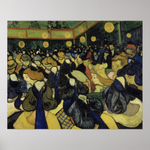 Póster Van Gogh - La Sala De Baile En Arles
