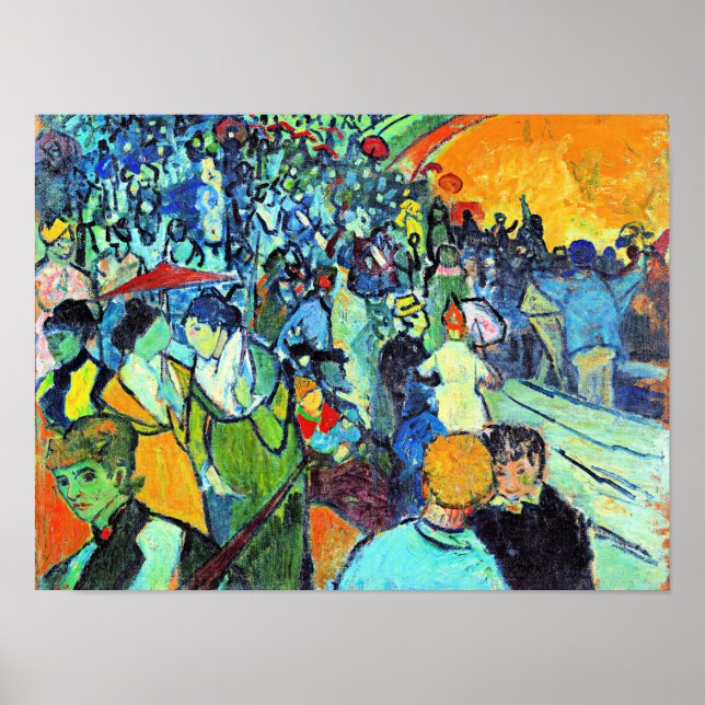 Póster Van Gogh - Les Arenes, famoso cuadro (Frente)