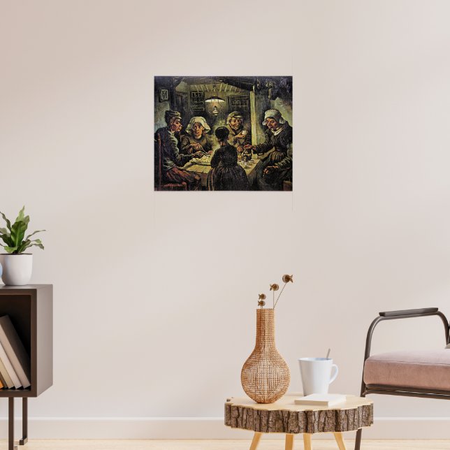 Póster Van Gogh - Los comedores de patatas (Salón 3)