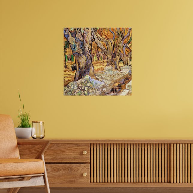 Póster Van Gogh - Los grandes plátanos, (Salón 2)