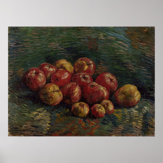 Póster Van Gogh - Manzanas (Frente)