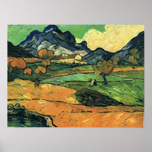 Póster Van Gogh - Monte Gaussier, pintura famosa,
