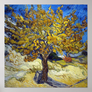 Póster Van Gogh Mulberry Tree Impresionsionist Art