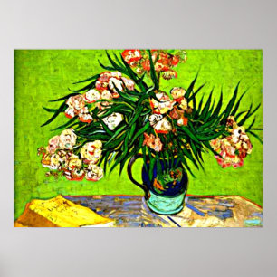 Póster Van Gogh - Oleanders and Books