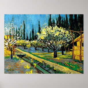 Póster van gogh - Orchard florido