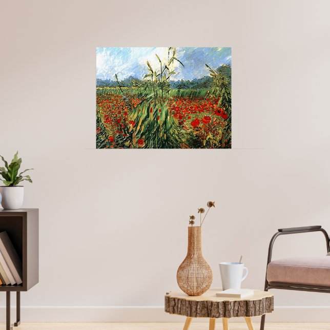 Póster Van Gogh - Orejas verdes del trigo (Salón 3)