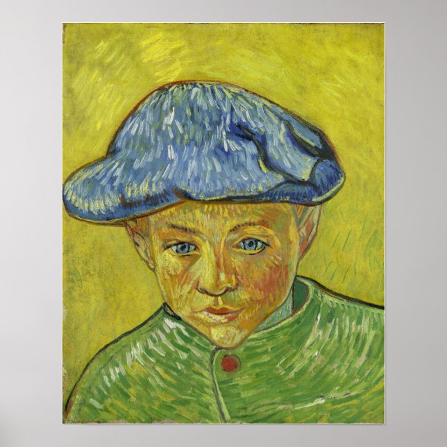 Póster Van Gogh - Retrato De Camille Roulin (Frente)