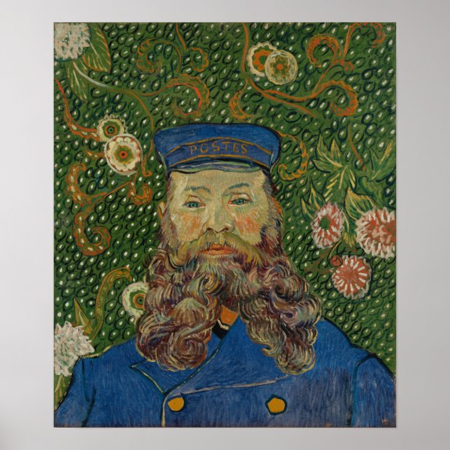 Póster Van Gogh - Retrato De Joseph Roulin (Frente)