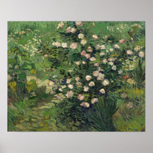 Póster Van Gogh - Rosas