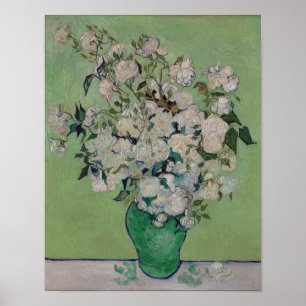 Póster Van Gogh Roses Floral Painting