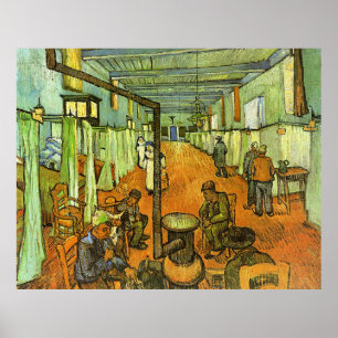 Póster Van Gogh, Sala del Hospital,