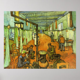 Póster Van Gogh, Sala en el Hospital,