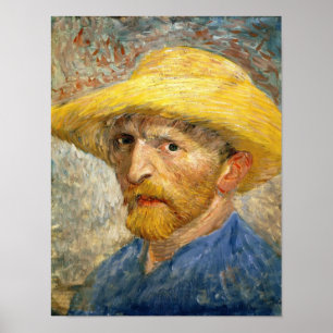 Póster Van Gogh - Self Portrait