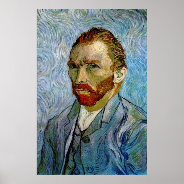 Póster Van Gogh Self Retrato Poster (Frente)