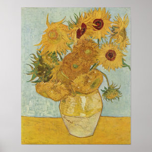 Póster Van Gogh Sunflowers