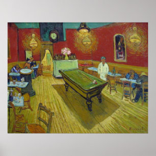 Póster Van Gogh The Night Cafe