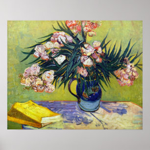 Póster Van Gogh - Todavía la vida con el Oleander