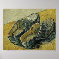 Van Gogh - Un par de zuecos de cuero
